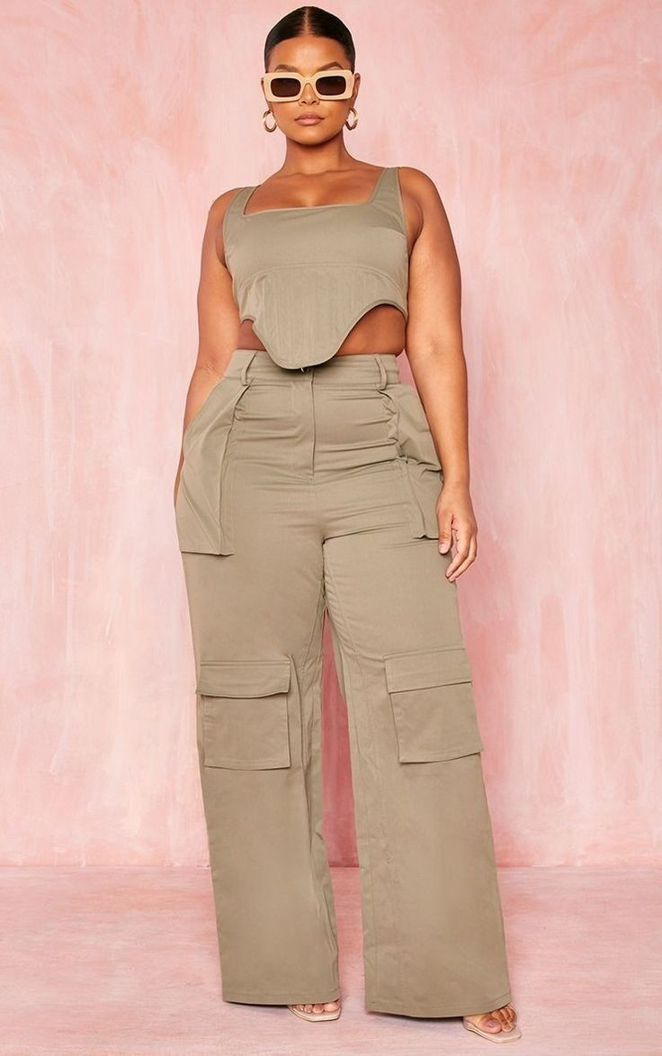 Ensemble cargo femme